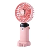 F02 handheld mini pequeño ventilador verano regalo al aire libre escritorio creativo pantalla digital electricidad transfronteriza nuevo portátil Item Picture